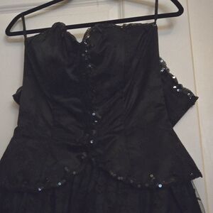 Scott mcClintock black dress.
